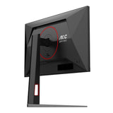 AOC 24G4 23.8" IPS Gaming Monitor – Fast Response, 180Hz Refresh, G-Sync Compatible