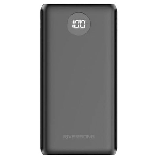 RiverSong Power Bank Ray 20P 20000mAh Black from Riversong sold by 961Souq-Zalka