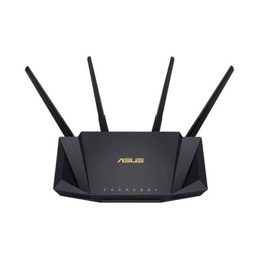 Asus RT-AX58U AX3000 Dual Band WiFi 6 (802.11ax) Router supporting MU-MIMO and OFDMA technology from Asus sold by 961Souq-Zalka