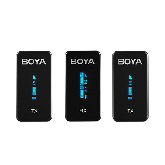 Boya BY-XM6-S2  2.4GHz Ultra-compact Wireless Microphone System