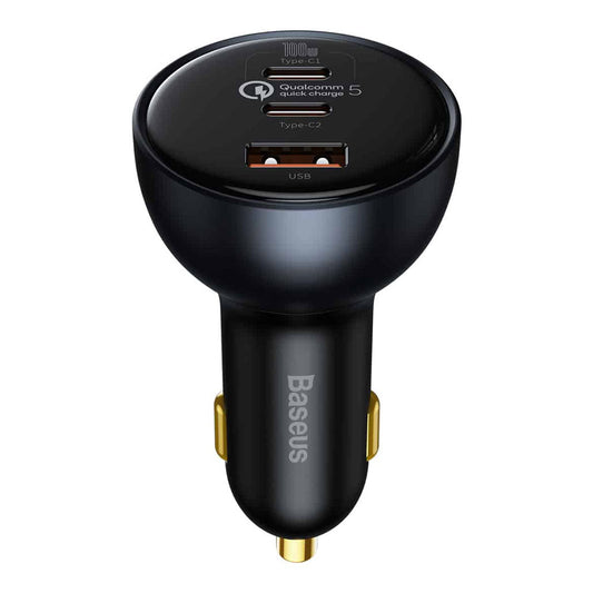 Baseus Qualcomm Quick Charge 5 Technology Multi-Port Fast Charge Car Charger