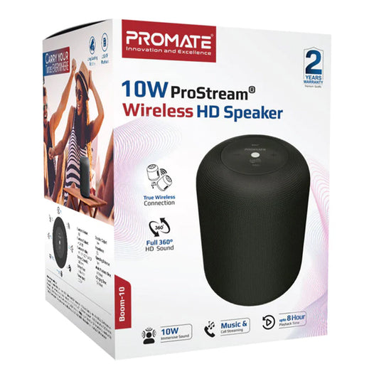 Promate Boom-10 10W ProStream® Wireless HD Speaker