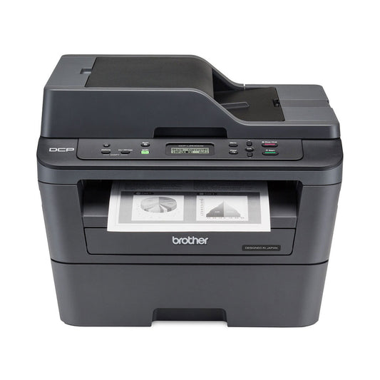 Brothe rDCP-L2540DW Monochrome Laser Multi-Function Center with Automatic 2-sided Printing and Wireless Connectivity