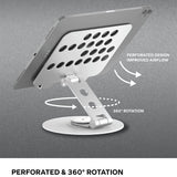 Momax Fold Stand Mila - Rotatable Tablet Stand with 360° Rotation and Heat Dissipation