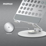 Momax Fold Stand Mila - Rotatable Tablet Stand with 360° Rotation and Heat Dissipation