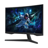 Samsung 27" Odyssey G5 WQHD 144Hz Curved Gaming Monitor | LC27G55TQBUXEN – Immersive 1000R Curve, 1ms Response Time, AMD FreeSync Premium, HDR10