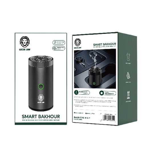 Green Lion Smart Bakhour Rechargeable Electric Car Incense Burner