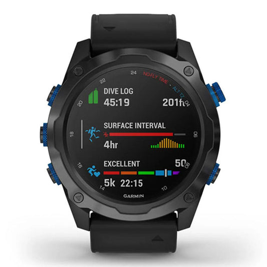 Garmin Descent™ Mk2i - Titanium Carbon Grey DLC with Black Band | 010-02132-11