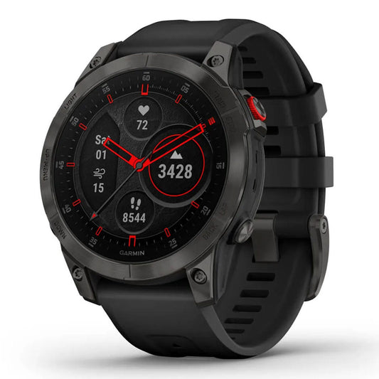 Garmin epix™ (Gen 2) Sapphire Edition - 010-02582-11 - Black Titanium with Black Band