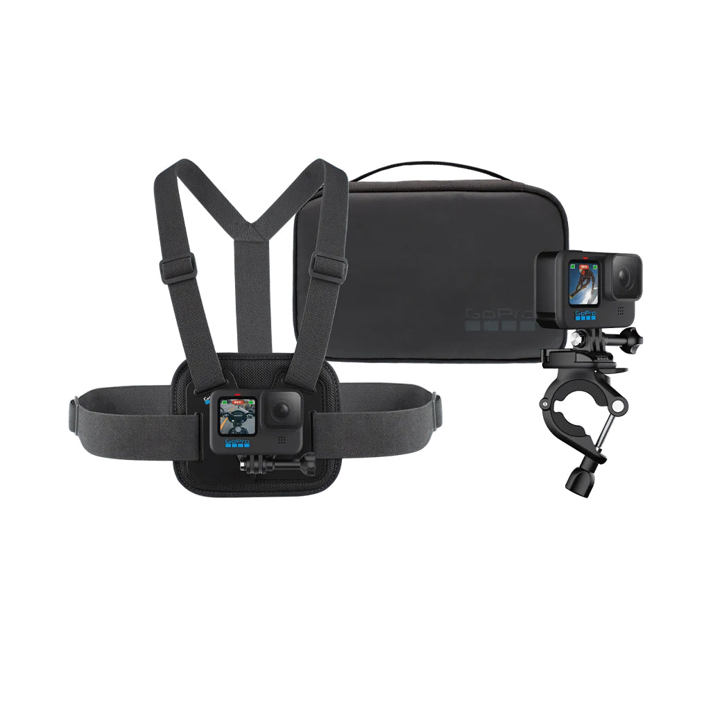 GoPro Sports Kit - Chesty + Handlebar/Seatpost/Pole Mount + Camera Case