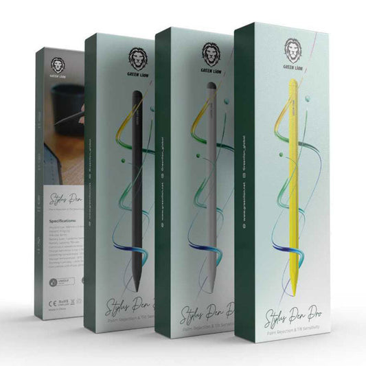 Green Lion Stylus Pen Pro - White - GNSTPENPRWH