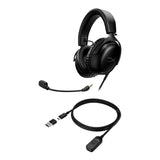 HyperX Cloud III Wired Gaming Headset - Black | 727A8AA - Enhanced Comfort & Superior Sound for Gamers