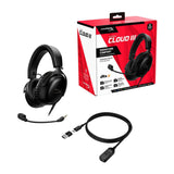 HyperX Cloud III Wired Gaming Headset - Black | 727A8AA - Enhanced Comfort & Superior Sound for Gamers