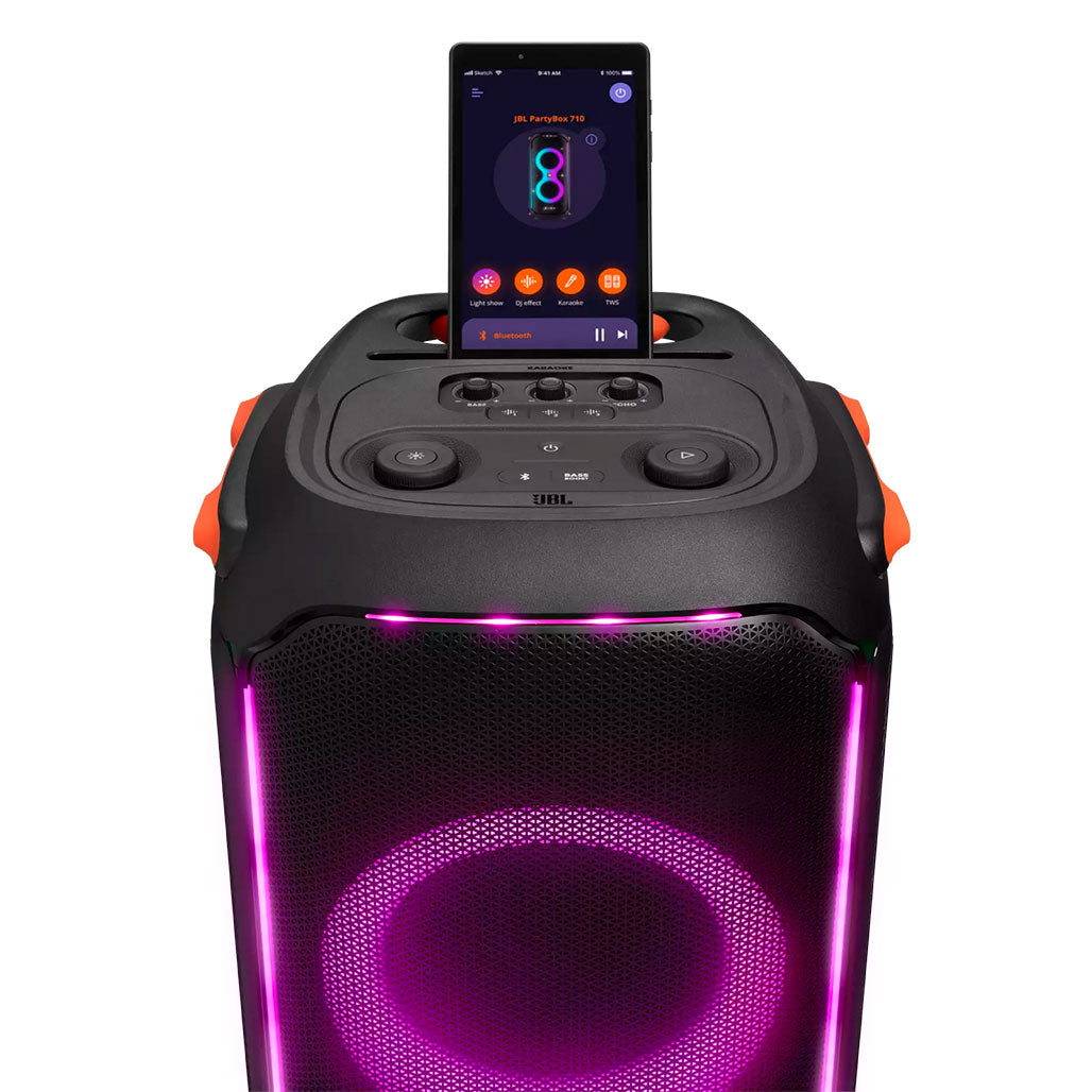 JBL PartyBox 710 Party Speaker with Powerful Sound, Built-in Lights and Extra Deep Bass from JBL sold by 961Souq-Zalka