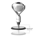 J5Create 360° AI-Powered Webcam with Speakerphone for Enhanced Video Conferencing - JVU368