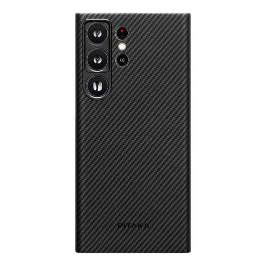 PITAKA MagEZ Case Black/Gray Twill for Samsung Galaxy S23/Plus/Ultra