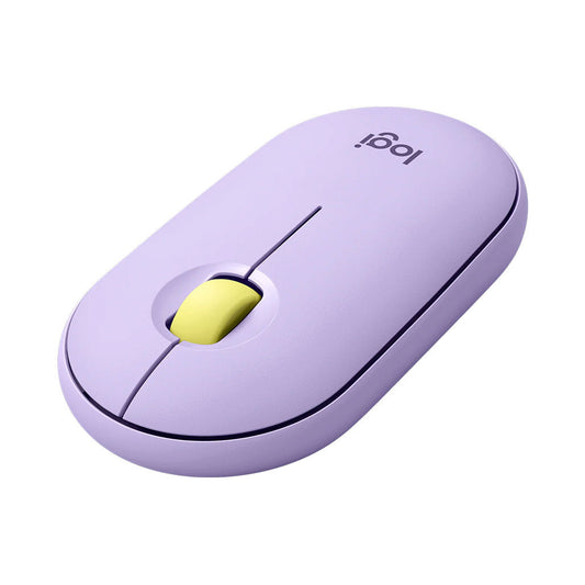 Logitech 910-006752 Pebble M350 Portable Wireless Mouse - Lavender