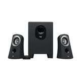 Logitech 980-000447 Z313 Speaker System With Subwoofer - Compact 2.1 Audio System for Enhanced Sound Quality