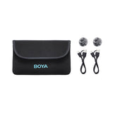 Boya BY-M1V6 - 2.4GHz Dual-Channel Wireless Microphone System for Lightning Devices