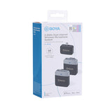 Boya BY-M1V6 - 2.4GHz Dual-Channel Wireless Microphone System for Lightning Devices