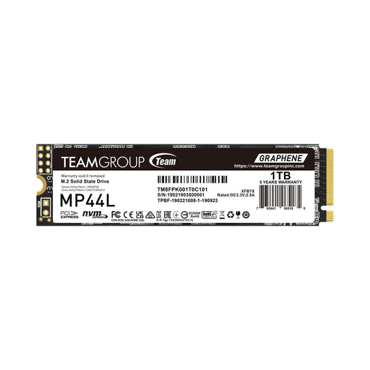 Team MP44L M.2 PCIe 4.0 SSD - 3 Years Warranty