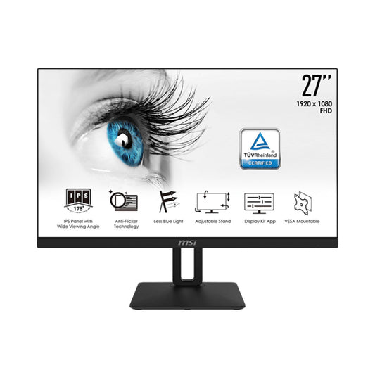 MSI Pro MP271P 27'' Adjustable FHD (1920 x 1080) 75Hz from MSI sold by 961Souq-Zalka