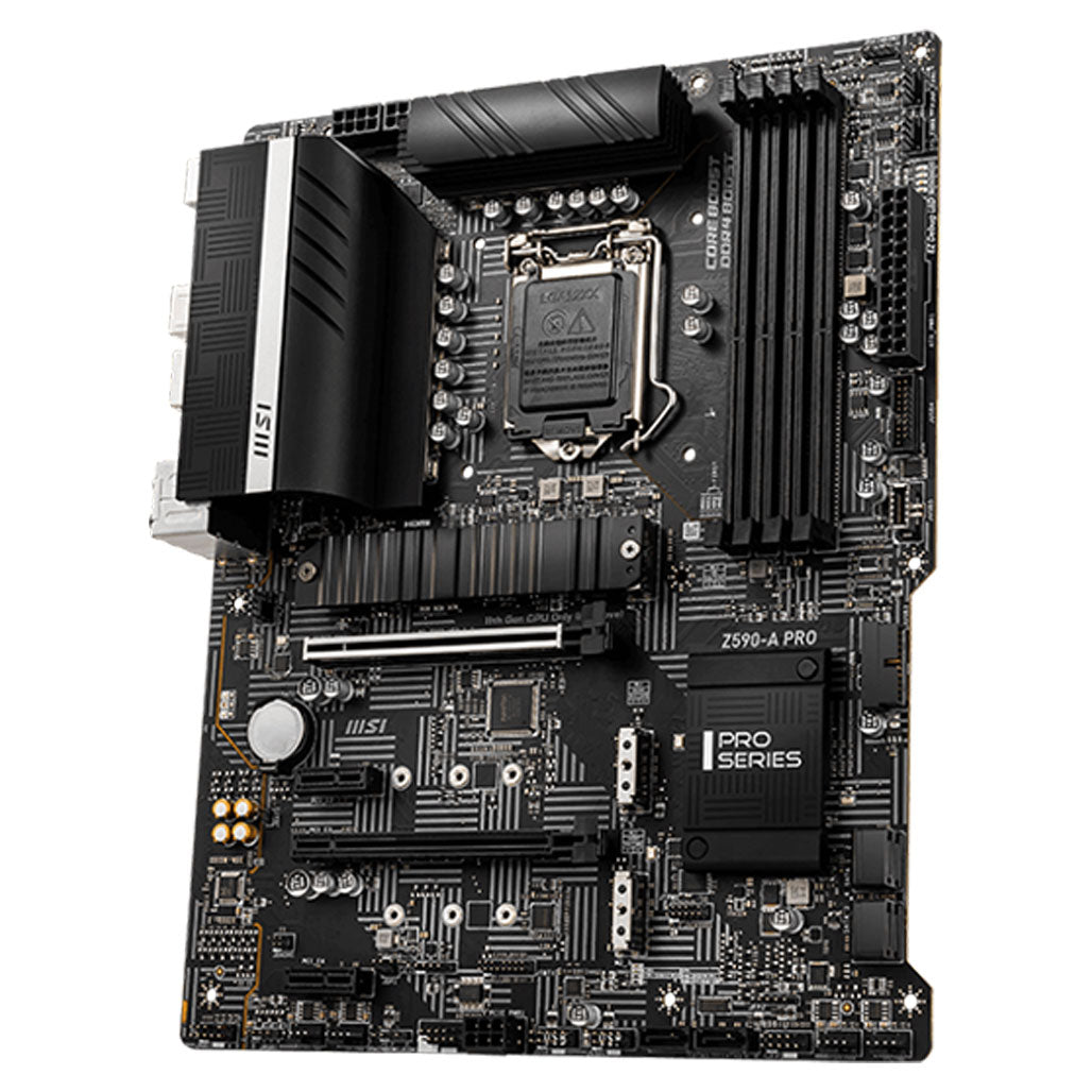 MSI Z590-A PRO Mother Board - LGA 1200 from MSI sold by 961Souq-Zalka
