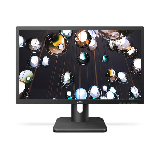 AOC 22E1H - 21.5" Full HD (1080p) 60Hz Monitor with HDMI, DVI, VGA, Built-in Speakers