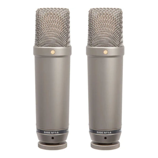 Rode NT1-A Large-diaphragm Cardioid Condenser Microphone Matched Pair from Rode sold by 961Souq-Zalka
