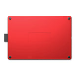 One by Wacom Creative Pen Tablet Medium | Black and Red