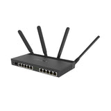 MikroTik RB4011iGS+5HacQ2HnD-IN Powerful 10xGigabit port router with a Quad-core 1.4Ghz CPU