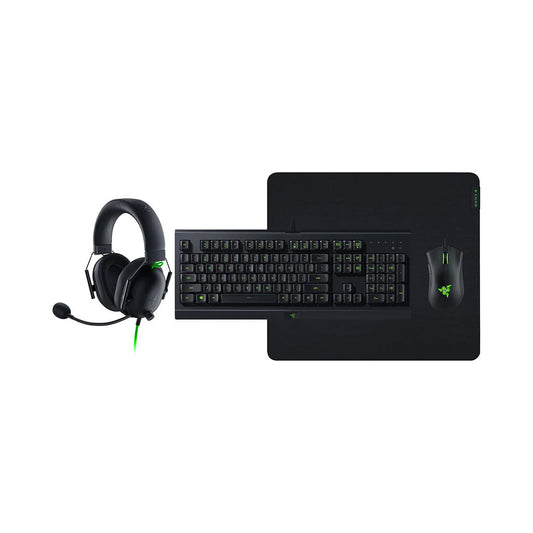 Razer Power Up Bundle V2 - Gaming Keyboard, Headset, Mouse and MousePad | RZ85-02742300-B3M1