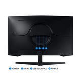 Samsung 32" G5 Odyssey WQHD Curved Gaming Monitor - LC32G55TQB | 144Hz, 1ms Response Time, HDR10, AMD FreeSync Premium