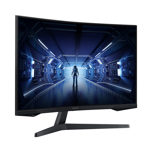 Samsung 32" G5 Odyssey WQHD Curved Gaming Monitor - LC32G55TQB | 144Hz, 1ms Response Time, HDR10, AMD FreeSync Premium