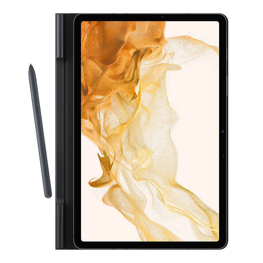 Samsung Galaxy Tab S8 / S7 Book Cover - Black | EF-BT630PBEGUJ