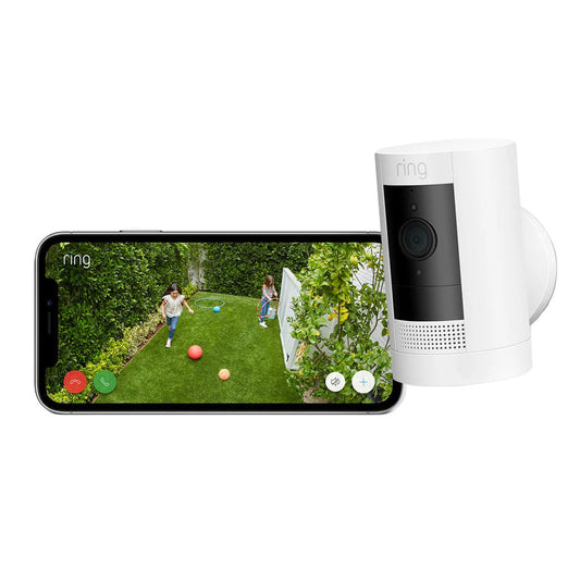 Ring Stick Up Cam Battery - Weather-Resistant Outdoor Security Camera with Flexible Mounting Options