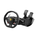 ThrustMaster T80 Ferrari 488 GTB Edition Racing Wheel | Official PS4 & PC Compatibility, Bungee Cord Mechanism, Adjustable Pedals