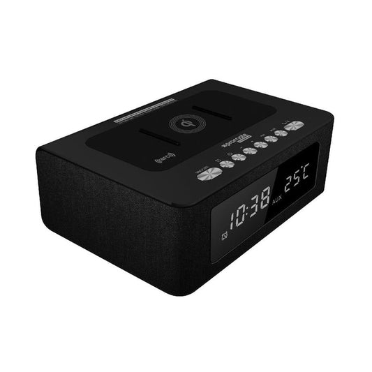 Promate Timebase-2 Multi-Function Stereo Bluetooth Speaker - Black