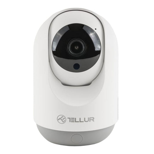 Tellur Smart WiFi Indoor Camera – Ultra HD Surveillance with Pan & Tilt, Night Vision, and Voice Control