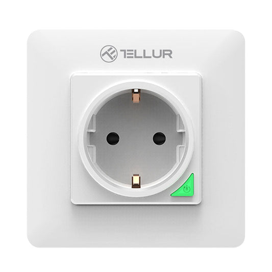 Tellur WiFi Wall Plug - 3000W- 16A - White