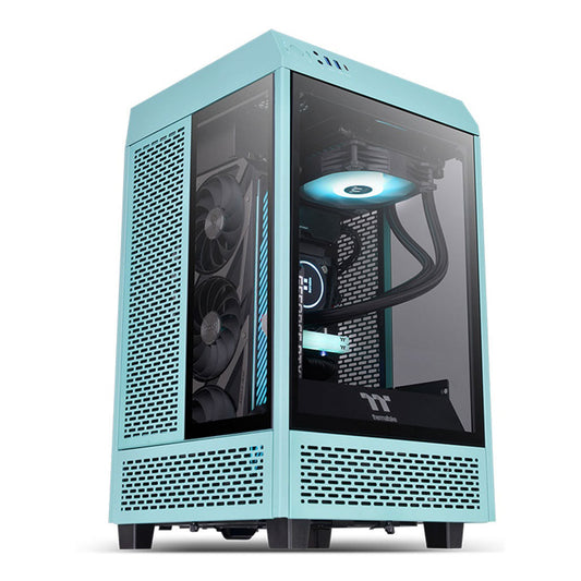 Thermaltake The Tower 100 Turquoise Mini Chassis from Thermaltake sold by 961Souq-Zalka