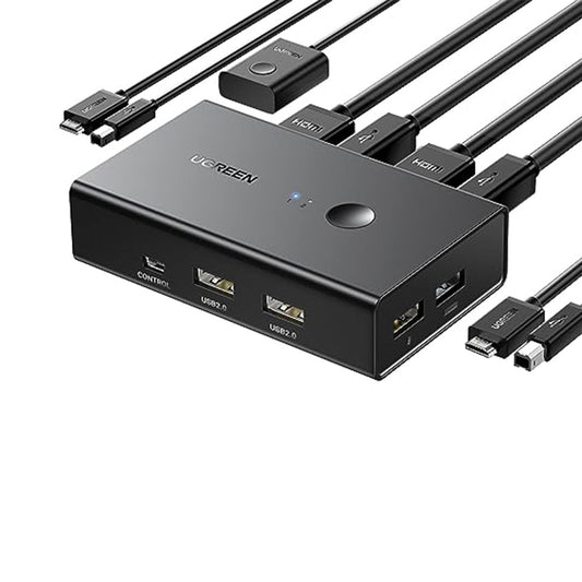 Ugreen HDMI 2-in-1 Out KVM Switch