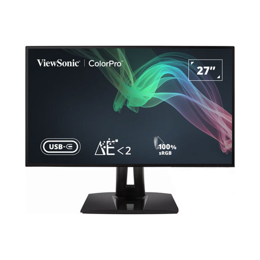 ViewSonic VP2768A 27" 2K Pantone validated 100% sRGB monitor with docking station design