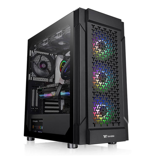 Thermaltake Versa T27 TG ARGB Mid Tower Chassis from Thermaltake sold by 961Souq-Zalka