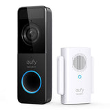 Anker Eufy Video Doorbell Slim Wireless 1080p with Mini Repeater