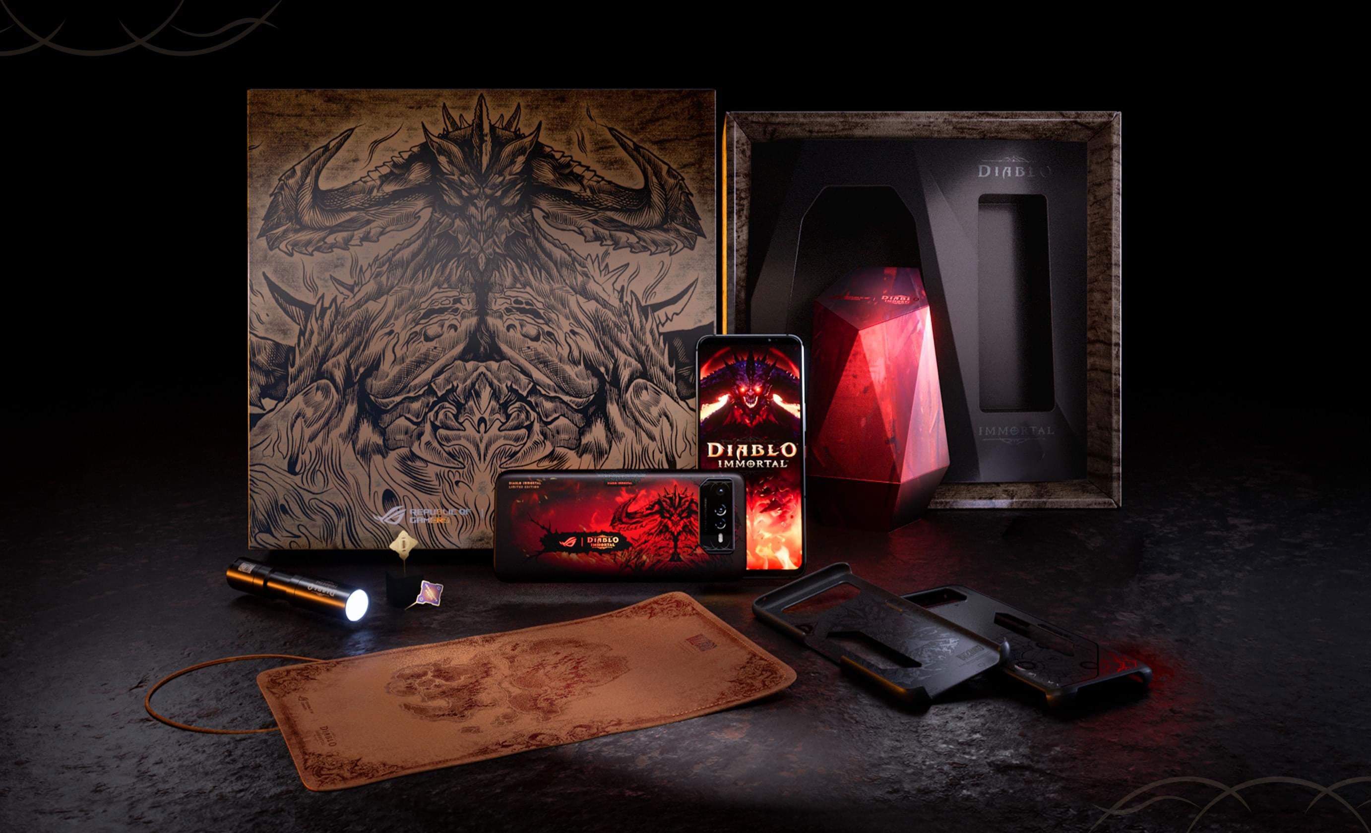 Asus ROG Phone 6 Diablo Immortal Edition, 16GB Ram 512GB Storage from Asus sold by 961Souq-Zalka
