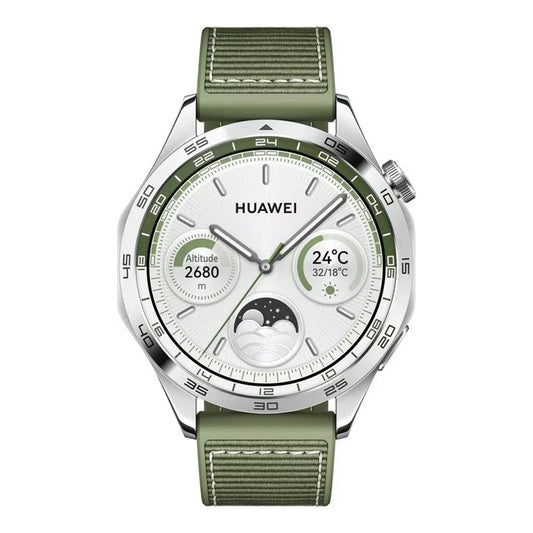 Huawei Watch GT4 PNX-B19 46mm Green Woven Strap – Advanced Fitness Tracking & Stylish Design