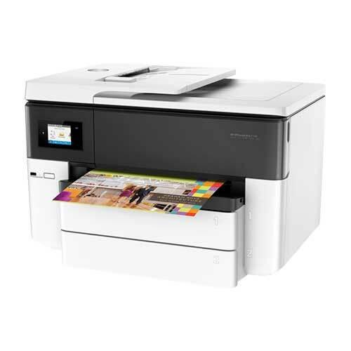 HP Officejet 7740 4 in 1 Print, Scan, Copy, Fax, Supports A3, Wireless Printer from HP sold by 961Souq-Zalka