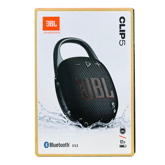 JBL CLIP 5 Waterproof Speaker - Black