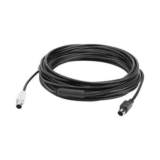 Logitech 939-001487 GROUP 10M Extended Cable - 10 Meter Mini-DIN-6 Cable for Large Conference Rooms